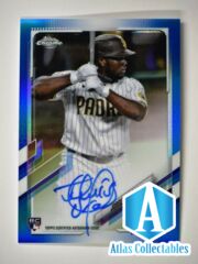 2021 Topps Chrome JORGE ONA Rookie RC Auto #RA-JON Blue #'d/150 SD Padres